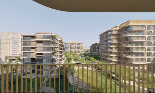 1 Bedroom Apartment for Sale in Fahid Island, Abu Dhabi - balcony. png