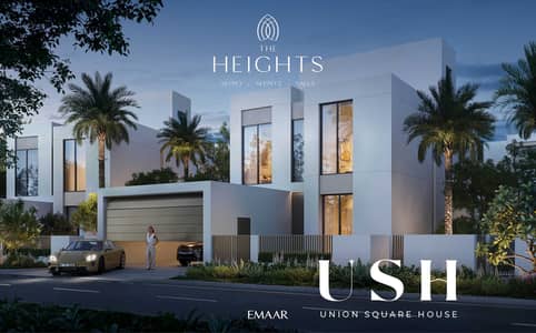 4 Schlafzimmer Villa zum zum Verkauf in The Heights Country Club and Wellness, Dubai - THE_HEIGHTS_4br_type_c_front_the_heights_3D_render_by_VV. jpg 4 Schlafzimmer Villa zum zum Verkauf in The Heights Country Club and Wellness, Dubai - THE_HEIGHTS_4br_type_c_front_the_heights_3D_render_by_VV. jpg