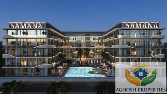 1 Bedroom Apartment for Sale in Dubai Industrial City, Dubai - dic-elevationfrontnight. jpg