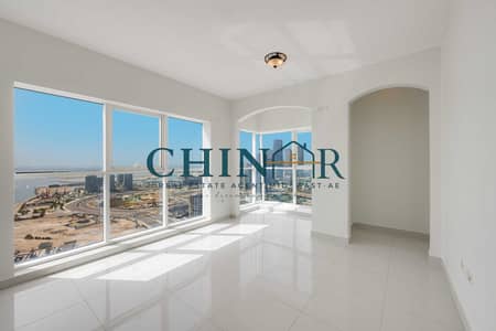 2 Bedroom Apartment for Rent in Al Reem Island, Abu Dhabi - Master Bedroom. jpg
