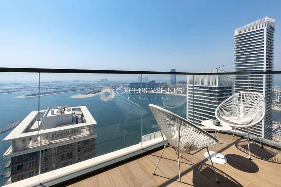 Wohnung in Dubai Harbour,Emaar Beachfront,Marina Vista,Marina Vista Tower 2, 1 schlafzimmer, 145000 AED - 15918026 Wohnung in Dubai Harbour,Emaar Beachfront,Marina Vista,Marina Vista Tower 2, 1 schlafzimmer, 145000 AED - 15918026