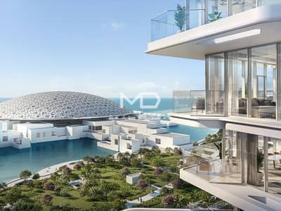 Студия Продажа в Остров Садият, Абу-Даби - Квартира в Остров Садият，Саадият Культурал Дистрикт，Резиденции Лувр Абу-Даби, 2150000 AED - 15919095