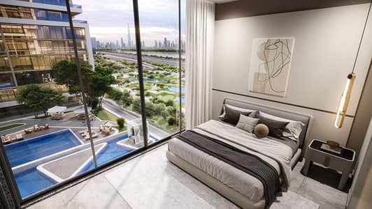 1 Bedroom Flat for Sale in Sobha Hartland, Dubai - Bedroom. jpg