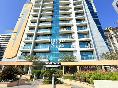 1 habitación Apartamento para en Venta en Dubai Sports City, Dubai - Apartamento en Dubai Sports City，Cricket Tower, 1 dormitorio, 700000 AED - 15921197