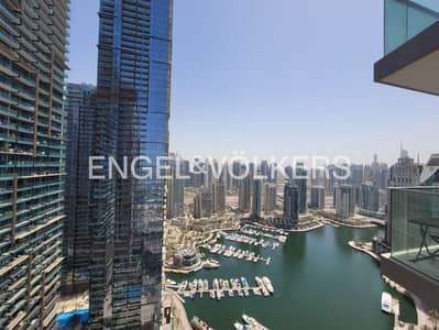 3 Bedroom Apartment for Rent in Dubai Marina, Dubai - Landmark tower | Furnished | High Floor