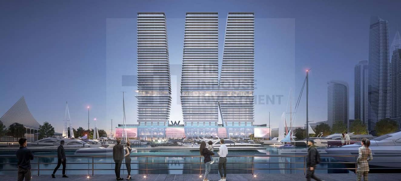 11 W residence front towers view. png