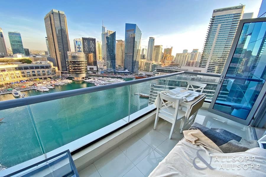 Full Marina Views | One Bedroom | Rented
