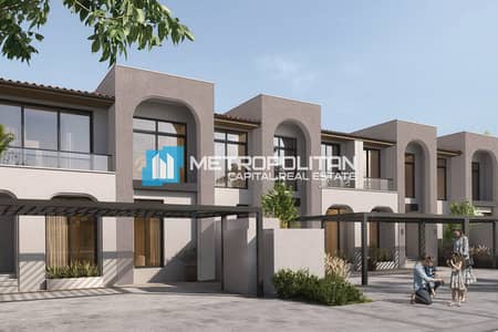 4 Bedroom Townhouse for Sale in Al Hudayriat Island, Abu Dhabi - Single Row I End Unit Easy Access |Full Facilities