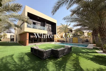 6 Bedroom Villa for Rent in DAMAC Hills, Dubai - Furnished I GolfCourse View I PrivatePool