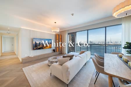3 Bedroom Apartment for Sale in Dubai Creek Harbour, Dubai - Fully Upgraded | Best Skyline View | Large