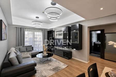 1 Bedroom Flat for Rent in Jumeirah Village Circle (JVC), Dubai - Fully Furnished | Pool View | Modern Living