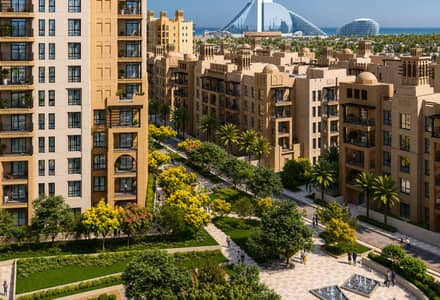 1 habitación Apartamento para en Alquiler en Umm Suqeim, Dubai - Apartamento en Umm Suqeim，Madinat Jumeirah Living，Lamaa，Lamaa Building 4, 1 dormitorio, 130000 AED - 15930093