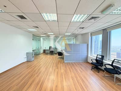 Office for Rent in Business Bay, Dubai - Semi Furnished | Vacant | High Floor