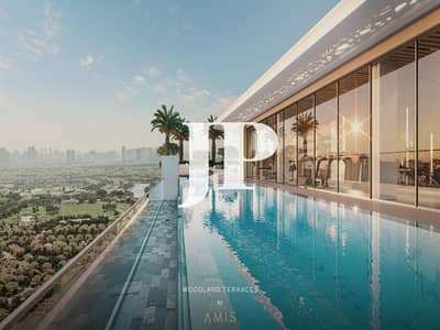 2 habitaciones Apartamento para en Venta en Mohammed Bin Rashid City (MBR City), Dubai - Woodland Terraces by AMIS - Pool View  (2). jpg