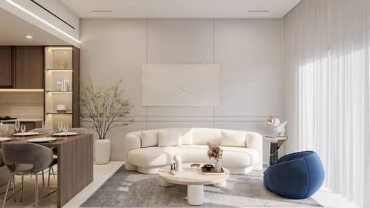 1 Bedroom Apartment for Sale in Dubai Land Residence Complex (DLRC), Dubai - Living Room. jpg