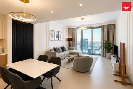 2 Bedroom Apartment for Rent in Dubai Creek Harbour, Dubai - Furnished| High Floor| Vacant| Upgraded