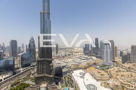 2 Bedroom Flat for Rent in Downtown Dubai, Dubai - VERY HIGH FLOOR | UPGRADED | BEST PRICED