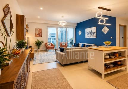 1 Bedroom Flat for Rent in Dubai Creek Harbour, Dubai - Vacant | Furnished | Canal view