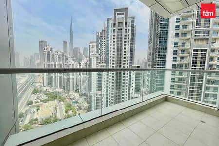 2 Bedroom Apartment for Rent in Business Bay, Dubai - Large 2br | Full Burj Khalifa View | Unfurnished 2 Bedroom Apartment for Rent in Business Bay, Dubai - Large 2br | Full Burj Khalifa View | Unfurnished