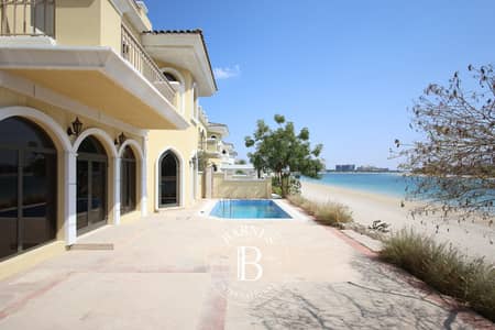 5 Bedroom Villa for Rent in Palm Jumeirah, Dubai - Atrium Entry | 3 Floors | Best Layout