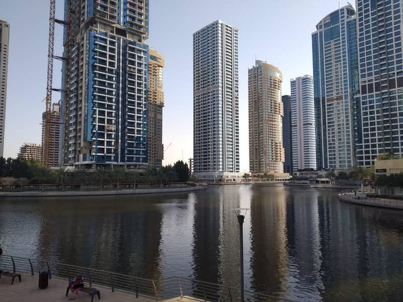 JLT Fortune Tower Ready to movein Offce next to metro Lake and SKZ road view Rent 45k by 4 Payments