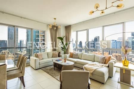 2 Bedroom Apartment for Sale in Downtown Dubai, Dubai - Vacant Soon | High Floor | Fully Furnished