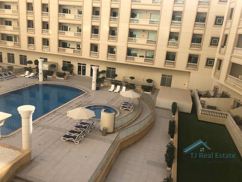Pool View | Well Maintained  | Huge Balcony