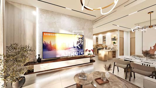 1 Bedroom Flat for Sale in Jumeirah Village Circle (JVC), Dubai - Living. jpg