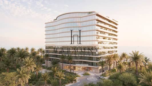 Appartement de 1 chambre à à vendre à Al Marjan Island, Ras Al Khaimah - 01-building-aerial. jpg