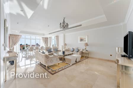 4 Bedroom Apartment for Rent in Palm Jumeirah, Dubai - Rare Find | Sea View | Large Terrace 4 Bedroom Apartment for Rent in Palm Jumeirah, Dubai - Rare Find | Sea View | Large Terrace