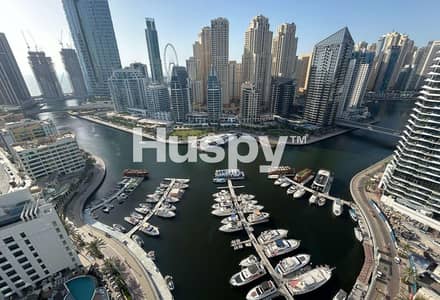 2 Bedroom Apartment for Sale in Dubai Marina, Dubai - Vacant on Transfer | Full Marina View | High Floor 2 Bedroom Apartment for Sale in Dubai Marina, Dubai - Vacant on Transfer | Full Marina View | High Floor