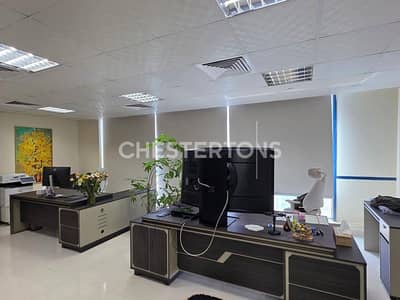 Office for Rent in Jumeirah Lake Towers (JLT), Dubai - Compact Office in JLT | High Floor | Lake View