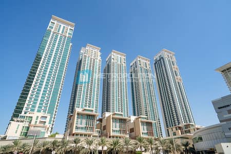 1 Bedroom Flat for Rent in Al Reem Island, Abu Dhabi - Vacant 1BR+Balcony | Partial Sea view | High Floor