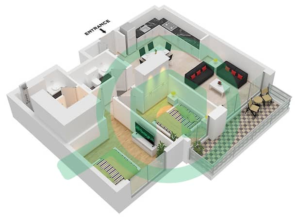 Unit 5 Floor 10-19
Unit 9 Floor 2-9