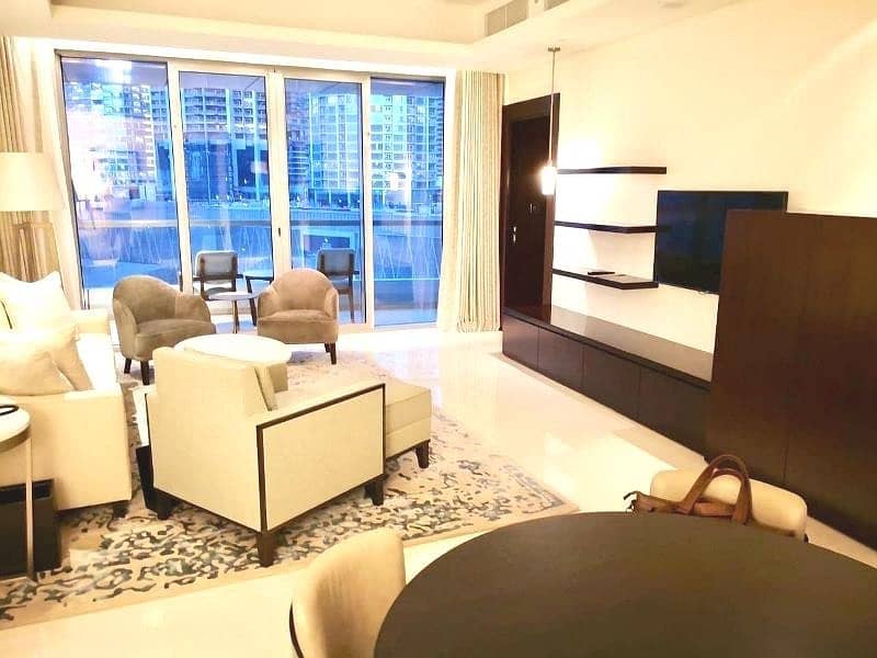 Luxury  Hotel Apartment | All Bills Included | High Floor | Blvd View.
