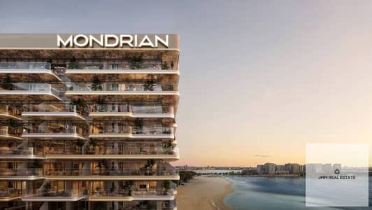 1 habitación Apartamento para en Venta en Al Marjan Island, Ras Al Khaimah - 02_MONDRIAN-MARJAN_RAK_BRICKVISUALS_TOP-BUILDING-VIEW. jpg
