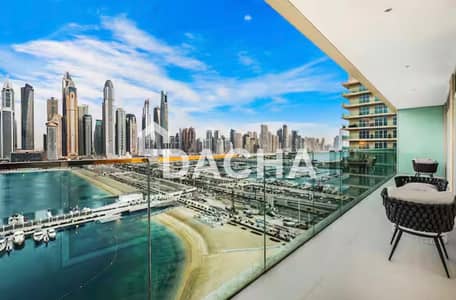 2 Schlafzimmer Wohnung zum zur Miete in Dubai Harbour, Dubai - Wohnung in Dubai Harbour，Emaar Beachfront，Sunrise Bay，Sunrise Bay Tower 2, 2 schlafzimmer, 195000 AED - 15966852