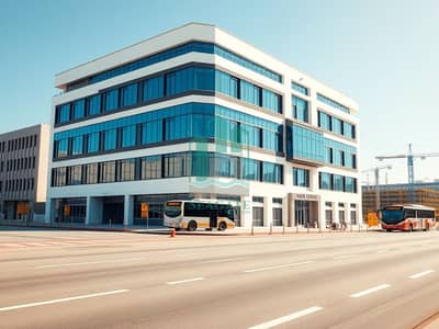 Labour Camp for Rent in Al Jurf, Ajman - Photorealistic_exterior_view_of_a_modern_labor_accommodation_dormitory_building_similar_architectural_style_to_the_reference_a_multi_story_mid_rise_structure_4_6_floors_with_a_clean_white_off_white_fa_ade_horizontal_. jpeg