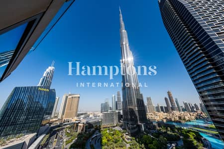 3 Bedroom Flat for Rent in Downtown Dubai, Dubai - Mid Floor | Burj Khalifa-Fountain View | Vacant 3 Bedroom Flat for Rent in Downtown Dubai, Dubai - Mid Floor | Burj Khalifa-Fountain View | Vacant