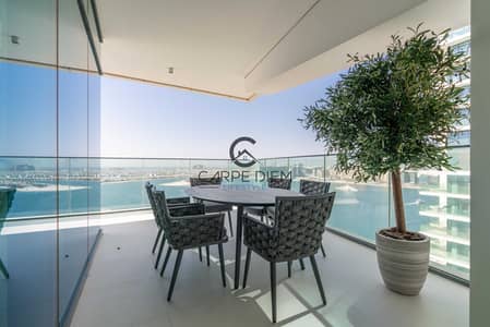 3 Bedroom Flat for Rent in Dubai Harbour, Dubai - Most Premium Unit at Beachfront