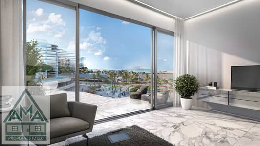 阿拉伯港, 拉斯海玛 1 卧室单位待售 - RAKP_AlHayatIsland_CGI18_1Bedroom_LivingRoom_04a 2. jpg 阿拉伯港, 拉斯海玛 1 卧室单位待售 - RAKP_AlHayatIsland_CGI18_1Bedroom_LivingRoom_04a 2. jpg