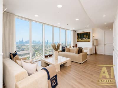 3 Bedroom Flat for Rent in Culture Village (Jaddaf Waterfront), Dubai - Vacant | Unfurnished 3BR | Very High Floor