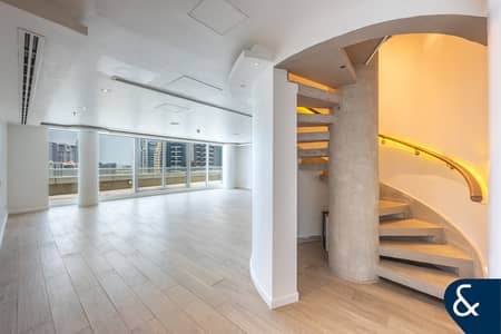 迪拜码头， 迪拜 4 卧室公寓待售 - 位于迪拜码头，波澜大厦，波澜大厦B座 4 卧室的公寓 7500000 AED - 15782486
