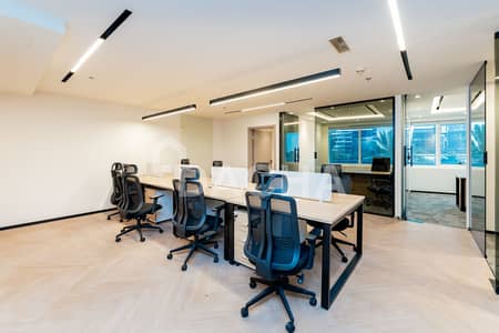 Office for Rent in Jumeirah Lake Towers (JLT), Dubai - Vacant | Furnished | Brand New | Near to Metro