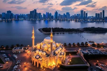 2 Cпальни Апартамент Продажа в Аль Хан, Шарджа - Квартира в Аль Хан，Al Ghaf Tower by Tiger Properties, 2 cпальни, 1300000 AED - 15972432