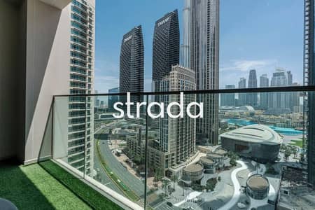 3 Bedroom Flat for Rent in Downtown Dubai, Dubai - Fully Furnished | Mid Floor | Burj Khalifa Views