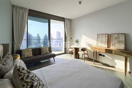 Studio for Rent in Business Bay, Dubai - Burj Khalifa View | Furnished | Vacant
