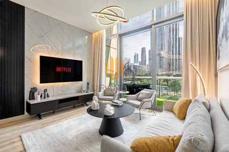 1 Bedroom Flat for Rent in Downtown Dubai, Dubai - Full Burj View | Fully Furnished | Spacious 1 Bedroom Flat for Rent in Downtown Dubai, Dubai - Full Burj View | Fully Furnished | Spacious