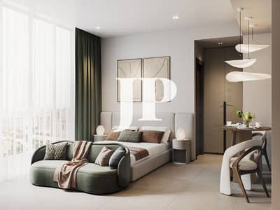 2 Bedroom Flat for Sale in Dubai Sports City, Dubai - AUREL1A_Studio_Living. jpg 2 Bedroom Flat for Sale in Dubai Sports City, Dubai - AUREL1A_Studio_Living. jpg