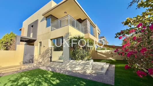 5 Bedroom Townhouse for Rent in Dubai Hills Estate, Dubai - Greenbelt | Large Plot | Vacant August